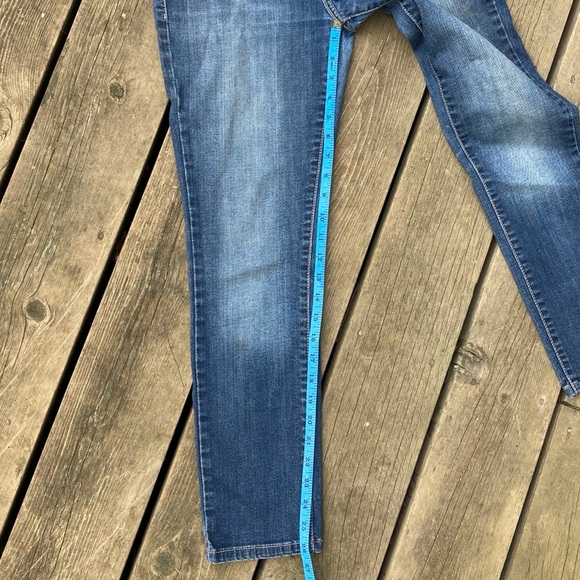 LEVI’S Jeans CLASSIC MID RISE SKINNY Blue Size 6 - Picture 13 of 16